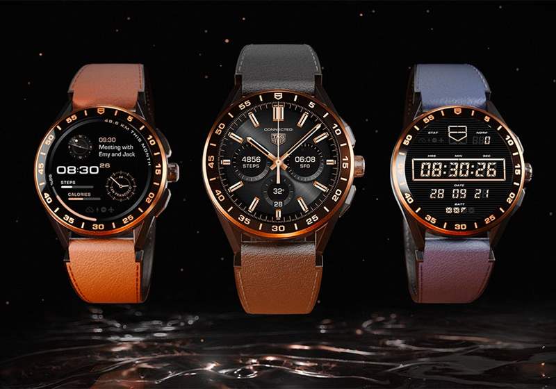 泰格豪雅互聯亮黑色版-復刻表