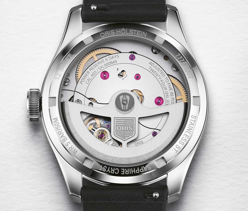 豪利時403型大表冠指針式日期機芯-復(fù)刻表