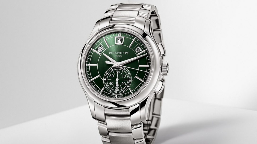 百達翡麗飛返計時碼表 年歷 5905/1A，新的制勝組合-復刻表