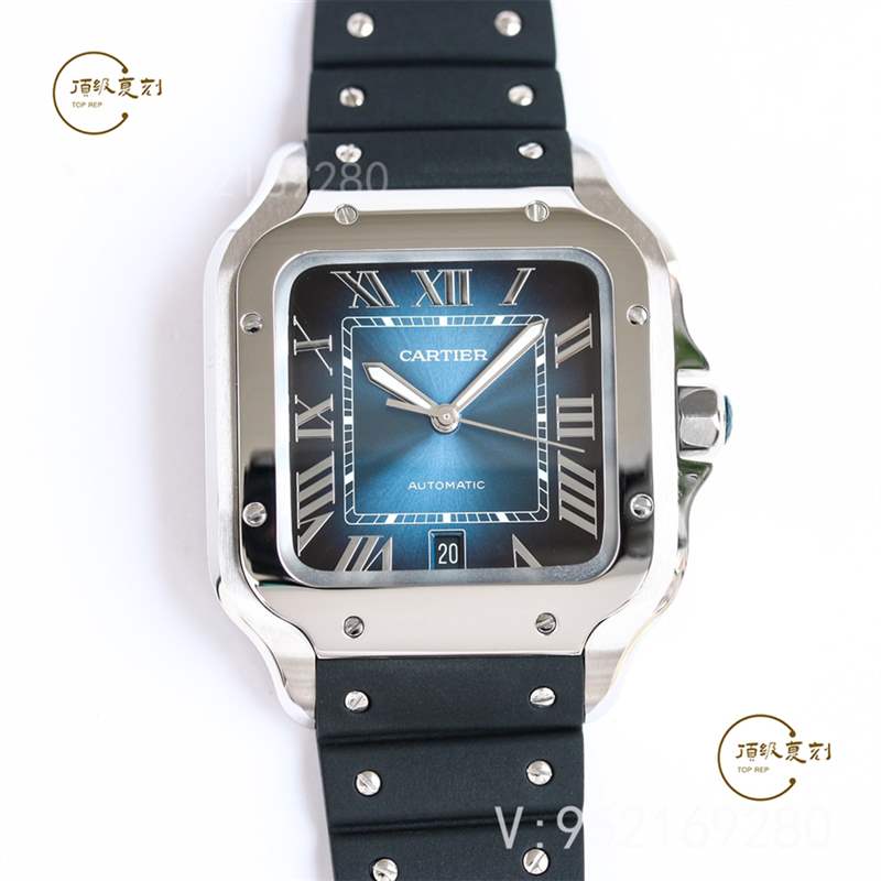 GF廠復(fù)刻卡地亞藍血貴族山度士桑托斯腕表可以入手嗎-復(fù)刻表
