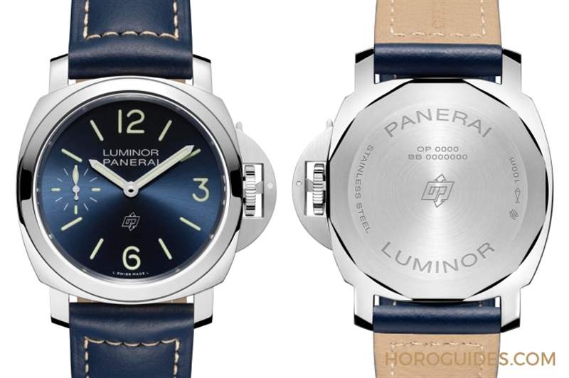 首見OP logo搭藍(lán)面｜沛納海Luminor Blu Mare腕表-復(fù)刻表