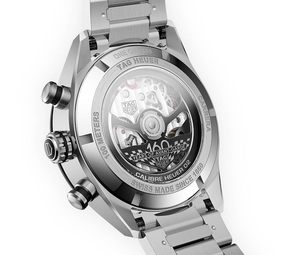 泰格豪雅TAG Heuer卡雷拉運動計時碼表160年-復(fù)刻表