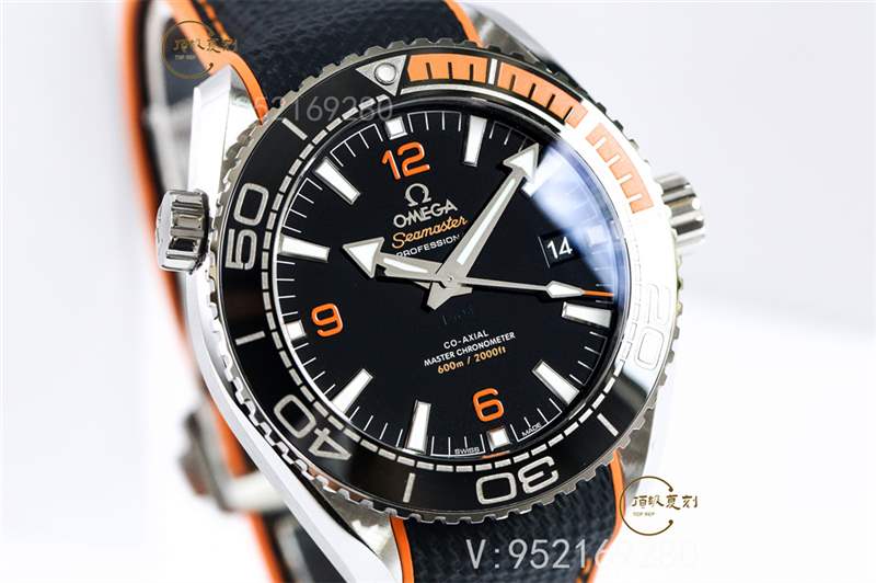 VS廠歐米茄海馬四分之一橙對(duì)比正品復(fù)刻做工會(huì)一眼假嗎-復(fù)刻表