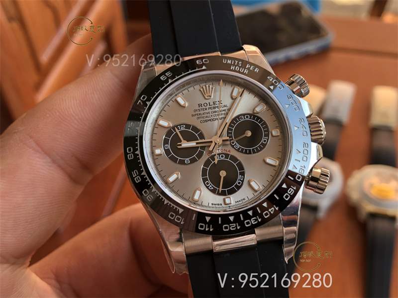 N廠勞力士灰盤熊貓迪通拿M116519復刻表做工怎么樣,內附實拍圖-復刻表