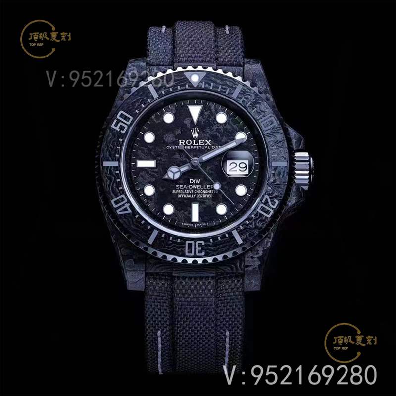 VS廠復(fù)刻勞力士diw改裝水鬼怎么樣,VS廠3135機(jī)芯碳纖維水鬼-復(fù)刻表