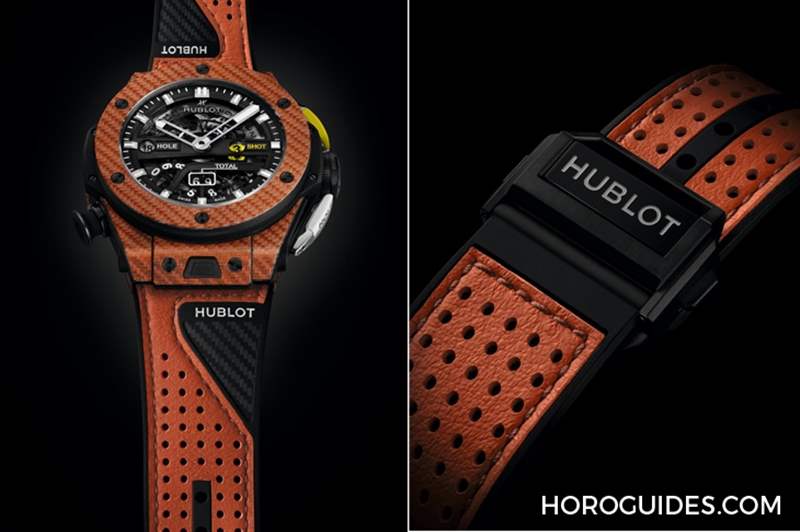 橘色、超輕量、可計(jì)桿數(shù)，Hublot Big Bang Unico高爾夫球表新色亮相-復(fù)刻表