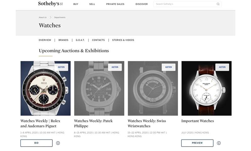 小而精！蘇富比線上主題拍賣(mài)「Watches Weekly」接力度時(shí)機(jī)-復(fù)刻表