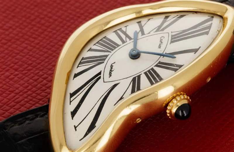 CARTIER London Crash古董手表以165萬美金拍賣創(chuàng)史上最貴身價-復刻表