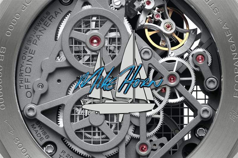 沛納海機械鏤空設計潛水表PAM01108-復刻表