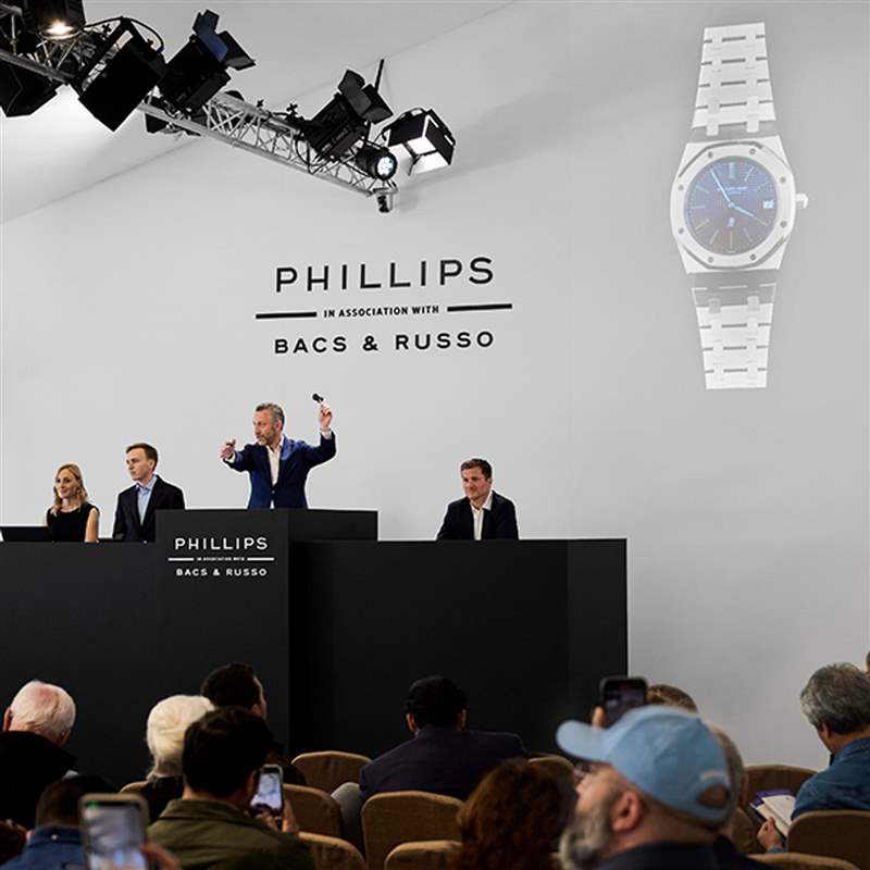 AP愛彼50周年拍賣世上第2枚生產Royal Oak破紀錄838萬天價成交-復刻表