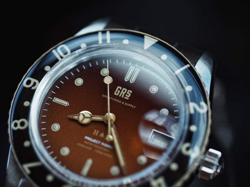 GrowthRing & Supply腕表企劃搭載老香港-復刻表