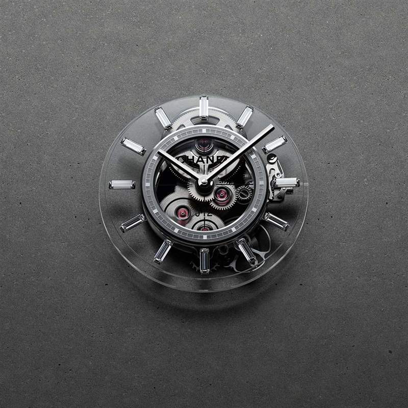 限量12枚！香奈兒J12 X個(gè)性鏤空機(jī)械手表H6249-復(fù)刻表