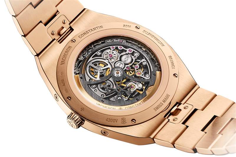 江詩(shī)丹頓超薄萬(wàn)年歷鏤空月相腕表4300V-復(fù)刻表