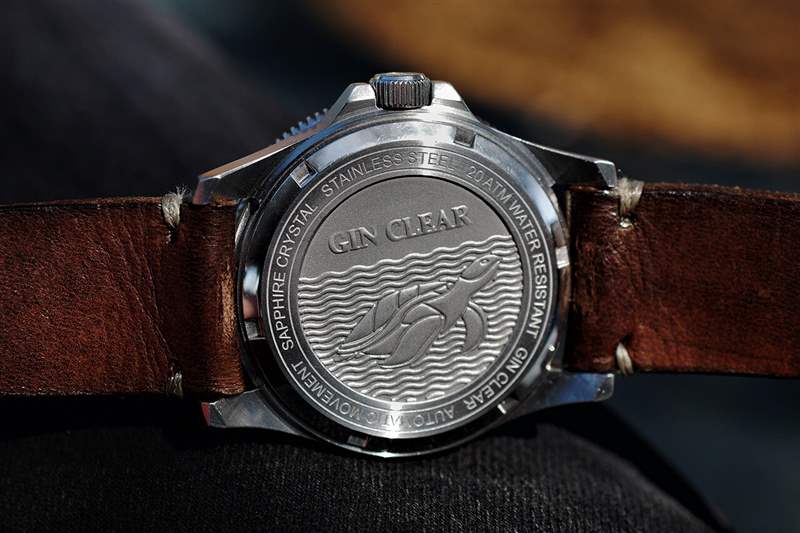 澳大利亞小眾手表:第二小時Second Hour Gin Clear Diver藍(lán)盤潛水表-復(fù)刻表