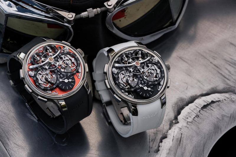 完美演繹一加一大于二的道理！MB&F首款計時碼表現(xiàn)身-復(fù)刻表