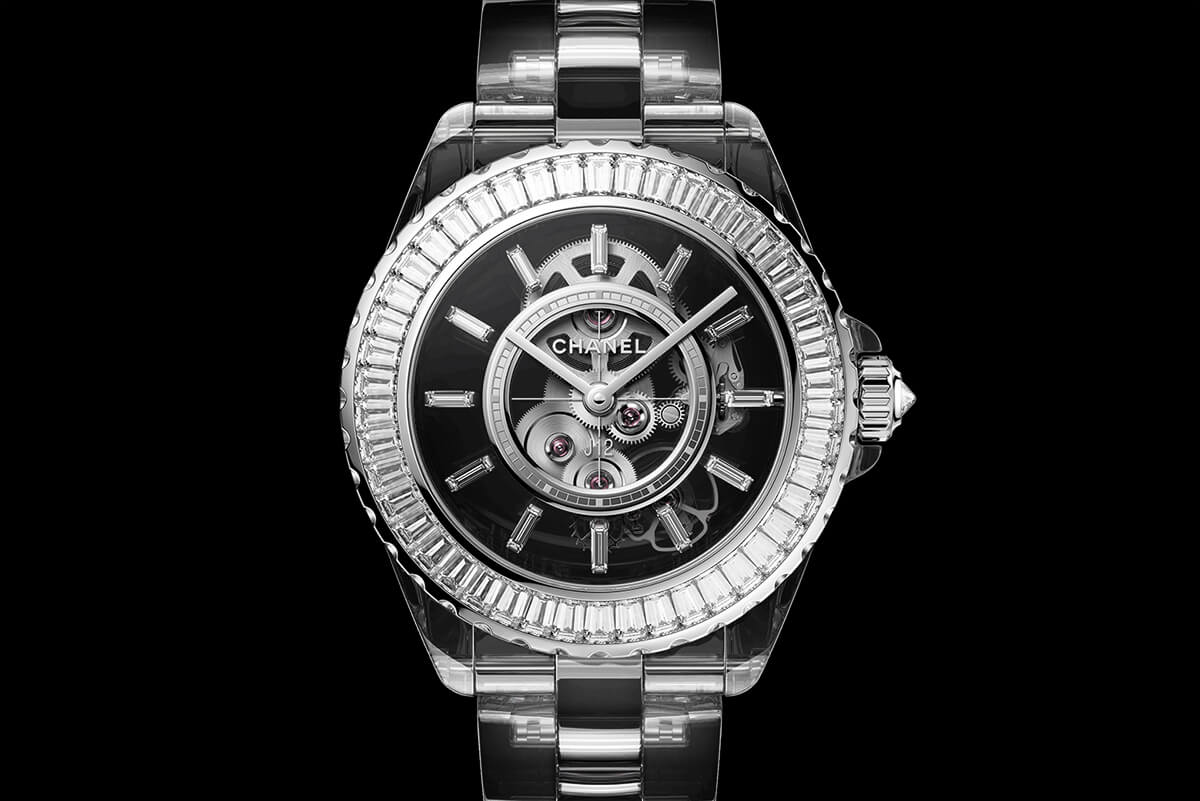 限量12枚！香奈兒J12 X個(gè)性鏤空機(jī)械手表H6249-復(fù)刻表