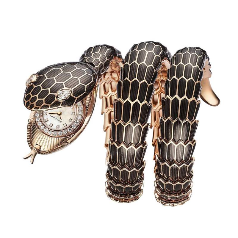 時間即珠寶！裝配全世界最小機芯之一的寶格麗Serpenti Misteriosi-復刻表