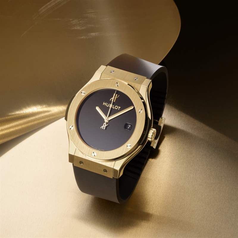 金表配橡膠表帶始祖| Hublot Classic Fusion 40 Years Anniversary-復刻表