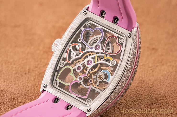 Vanguard Yachting玫瑰金白色面盤-Vanguard Heart Skeleton｜打動(dòng)她的心-復(fù)刻表