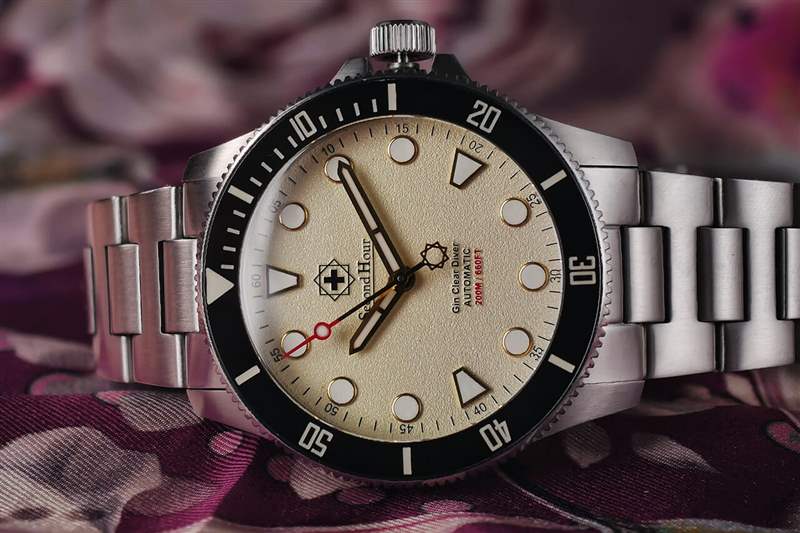 澳大利亞小眾手表:第二小時Second Hour Gin Clear Diver藍(lán)盤潛水表-復(fù)刻表