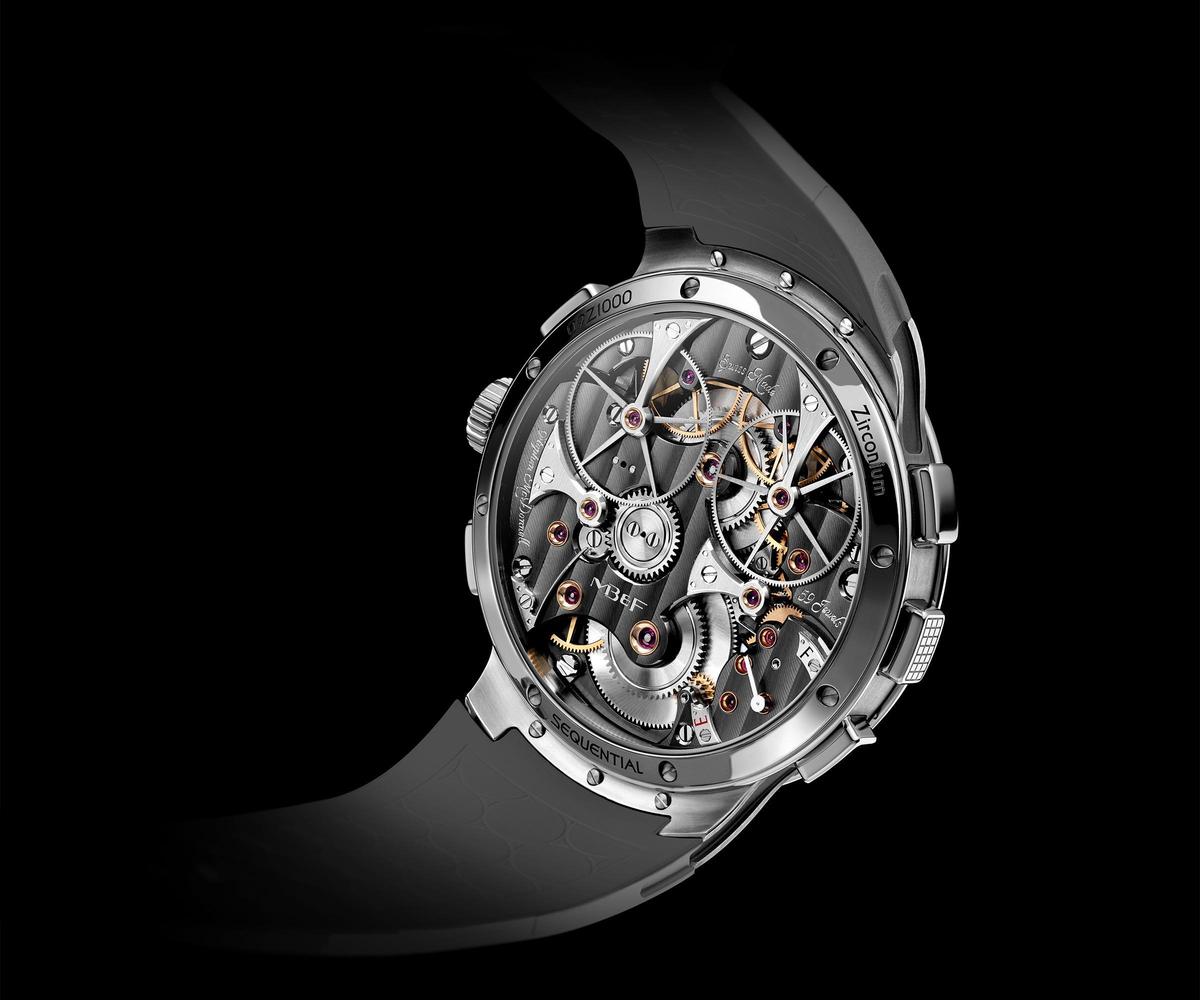 完美演繹一加一大于二的道理！MB&F首款計時碼表現(xiàn)身-復(fù)刻表