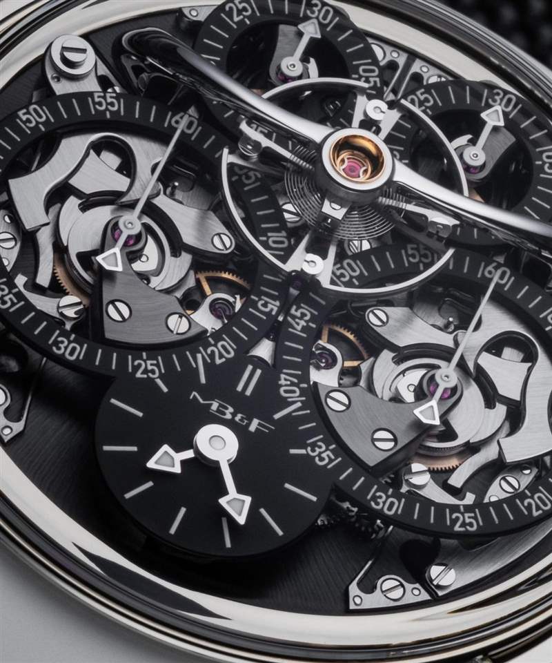 完美演繹一加一大于二的道理！MB&F首款計時碼表現(xiàn)身-復(fù)刻表