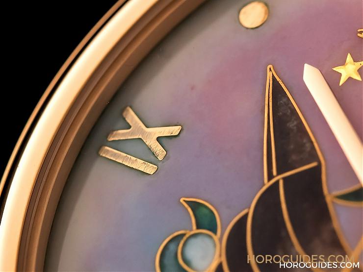 暮光夕月三問(wèn)報(bào)時(shí)陀飛輪-一帆風(fēng)順1950掐絲琺瑯腕表-復(fù)刻表