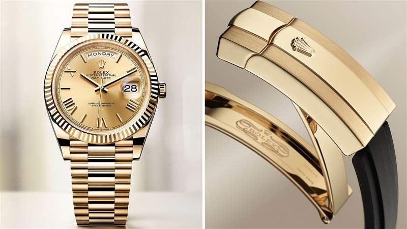 勞力士手表鑄造物料有多講究？即使是鋼表這個零件必然以K金打造-復(fù)刻表