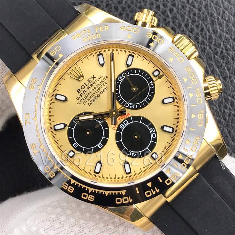 N廠勞力士迪通拿「余文樂同款」116518黃金迪通拿評測-復刻表