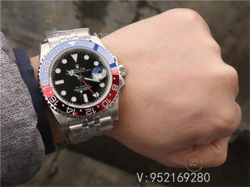 N廠勞力士格林尼治紅藍可樂圈「m126710blnr-0001」復(fù)刻做工評測-復(fù)刻表