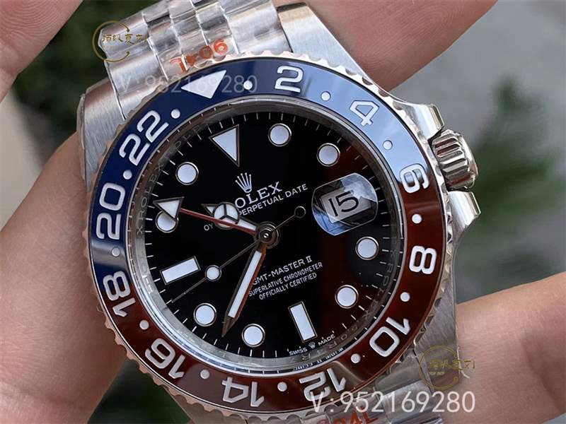 N廠勞力士格林尼治紅藍可樂圈「m126710blnr-0001」復(fù)刻做工評測-復(fù)刻表