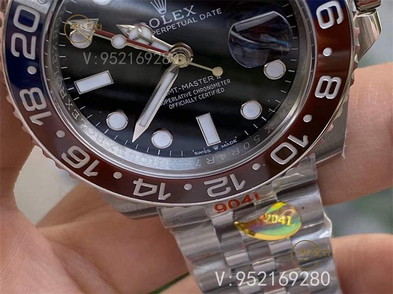 N廠勞力士格林尼治紅藍可樂圈「m126710blnr-0001」復(fù)刻做工評測-復(fù)刻表