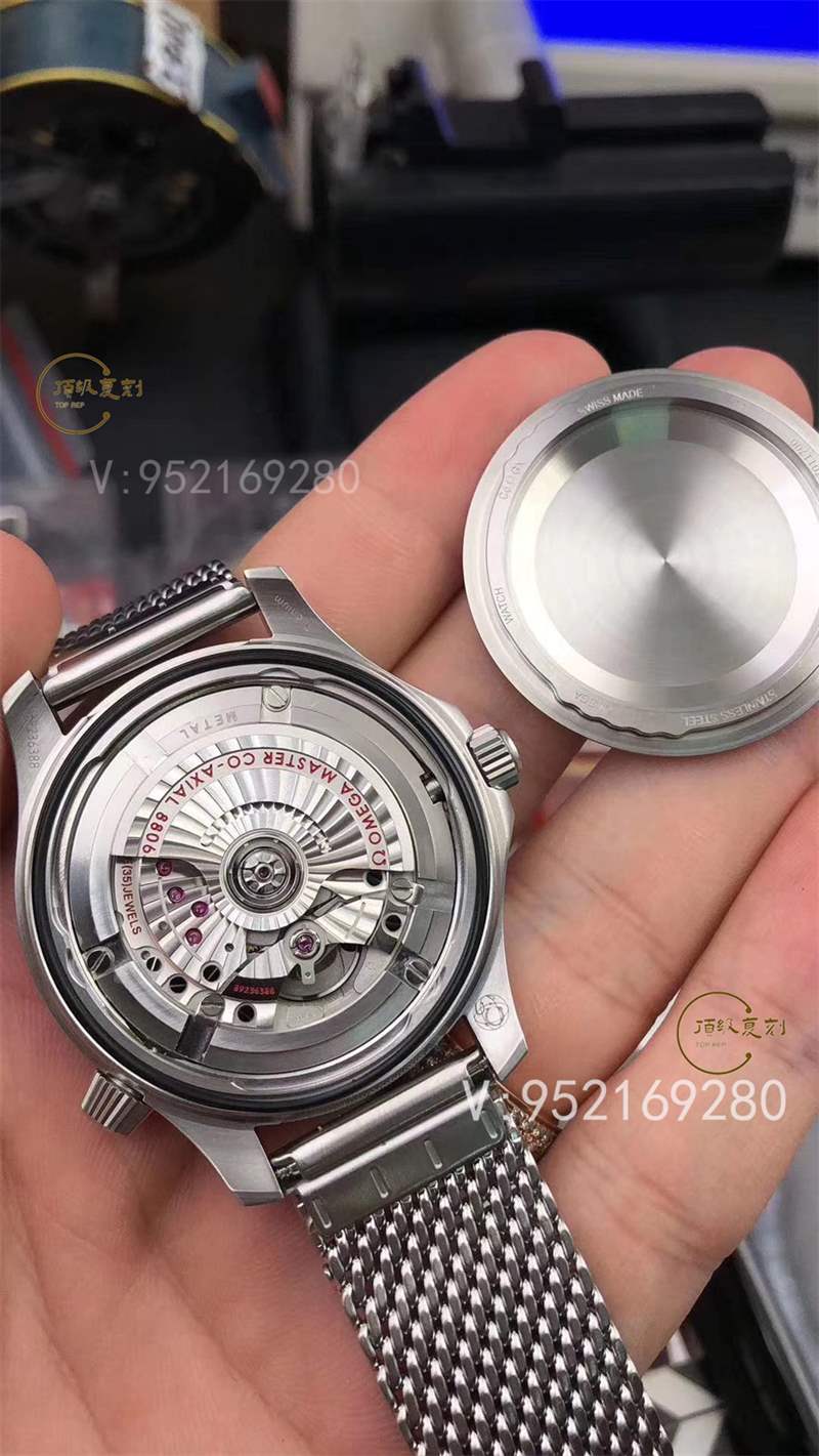 VS廠歐米茄海馬007無暇赴死復(fù)刻表鈦金屬工藝怎么樣-復(fù)刻表