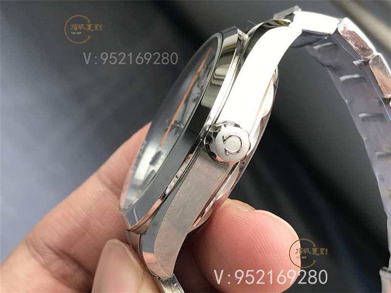 VS廠歐米茄海馬150柚木白盤(pán)橙針復(fù)刻表做工怎么樣-220.10.41.21.02.001-復(fù)刻表