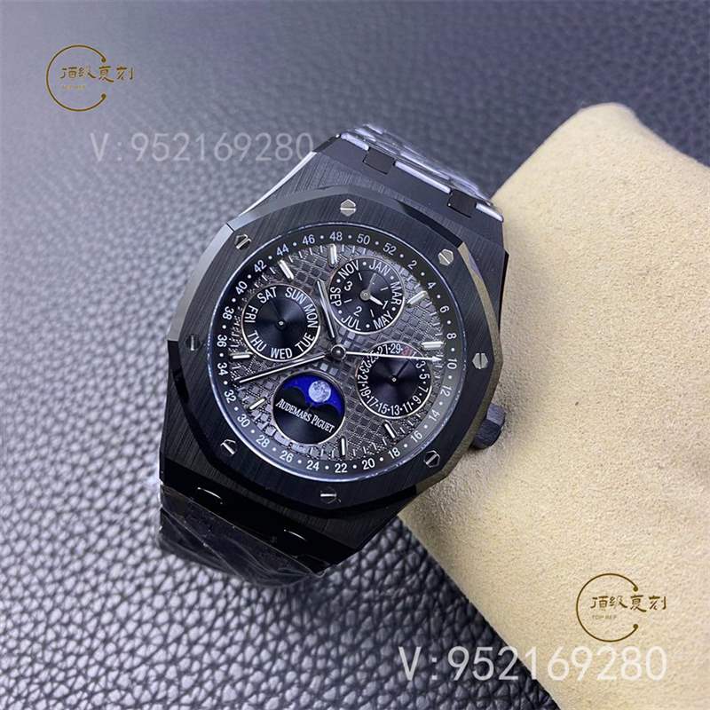 APS廠AP愛彼萬年歷AP26579黑陶瓷皇家橡樹復刻表做工怎么樣-復刻表