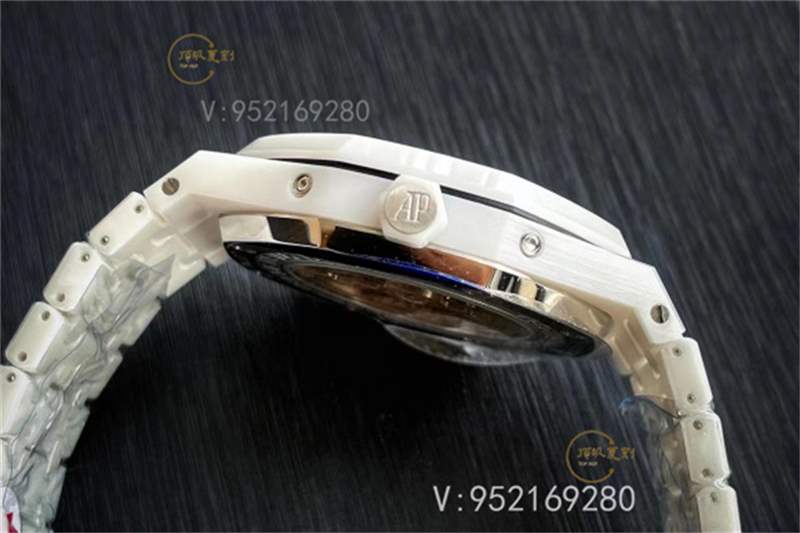 APS廠AP愛彼萬年歷白陶瓷AP26579計時表復(fù)刻做工怎么樣-復(fù)刻表