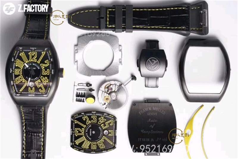 ZF廠法穆蘭v45游艇黃色刻度復(fù)刻表做工怎么樣-ZF廠法蘭克穆勒拒絕一眼假-復(fù)刻表