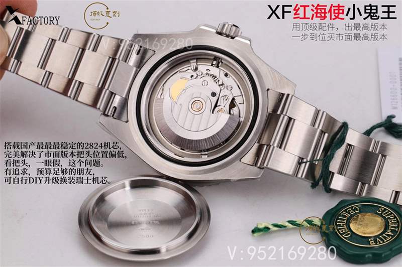 XF廠勞力士紅海使小鬼王126600復(fù)刻表做工怎么樣-復(fù)刻表