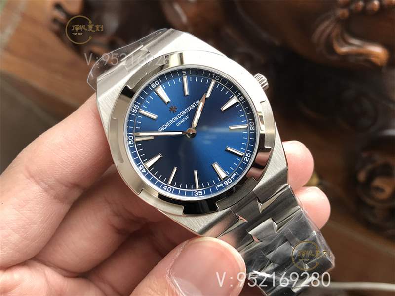 XF廠VC江詩丹頓縱橫四海2000V海外超薄復(fù)刻表騷藍(lán)盤做工怎么樣-復(fù)刻表