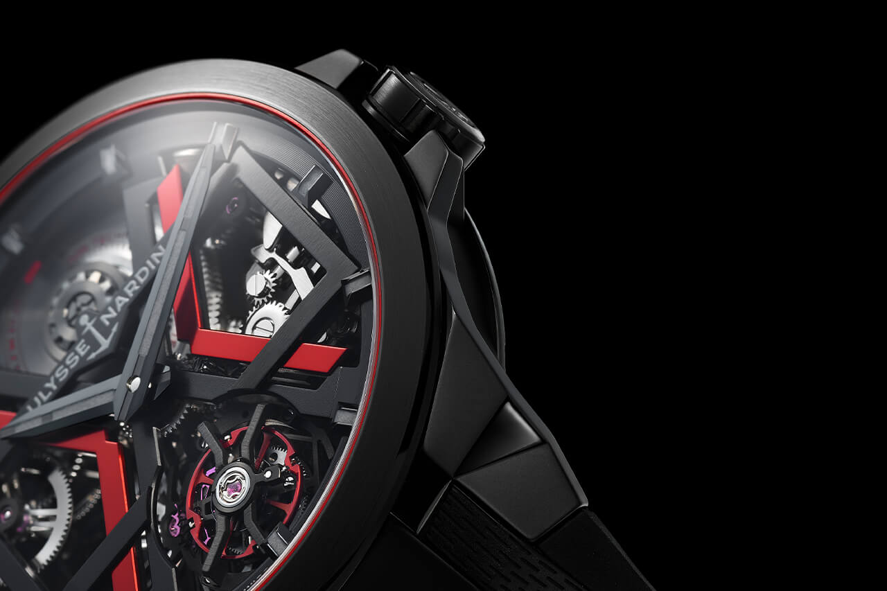 雅典表Ulysse Nardin Blast系列1723-400經典機械設計腕表-復刻表