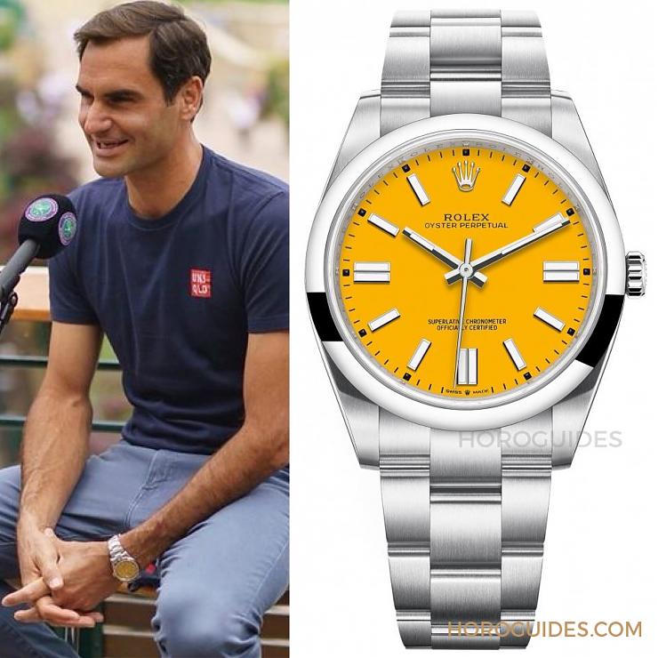 回顧那些高光時刻，Roger Federer費德勒與Rolex偕伴20年-復刻表