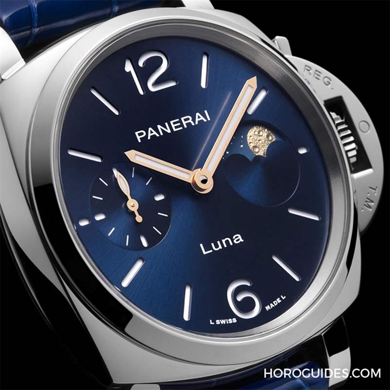 以月為名，Panerai Luminor Due系列首見月相顯示功能-復刻表