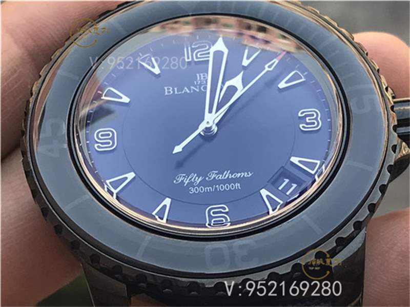 ZF廠寶珀五十噚黑武士5015-11C30-52復(fù)刻表做工怎么樣-復(fù)刻表