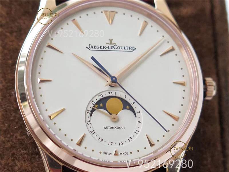 ZF廠積家月相-ZF廠積家玫瑰金月相1362520復刻表做工怎么樣-復刻表