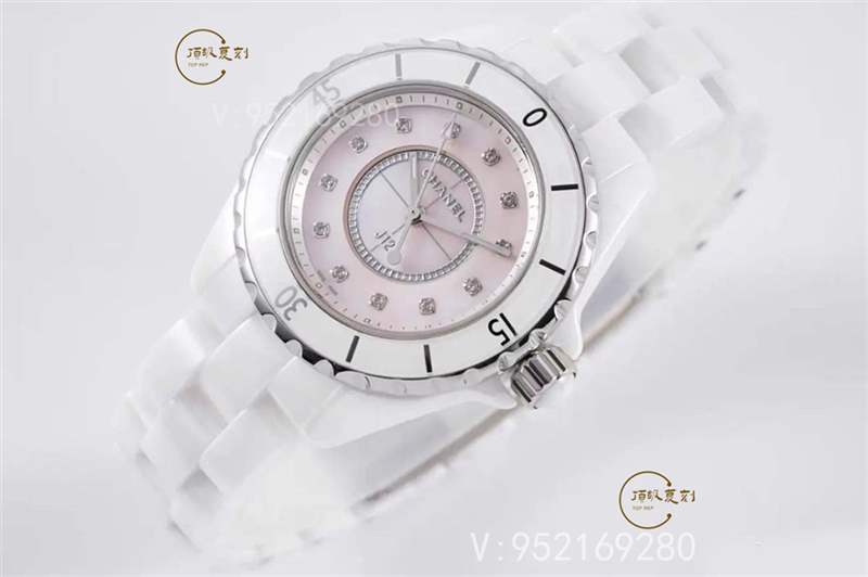 XF廠香奈兒J12系列陶瓷石英女士復刻表粉盤做工怎么樣-復刻表