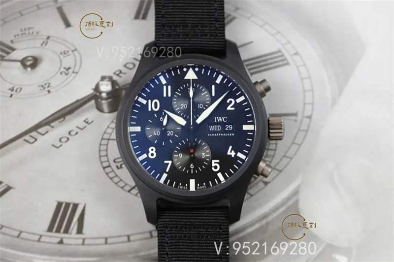 ZF廠萬國陶瓷飛行員計時復(fù)刻表外觀會一眼假嗎-復(fù)刻表