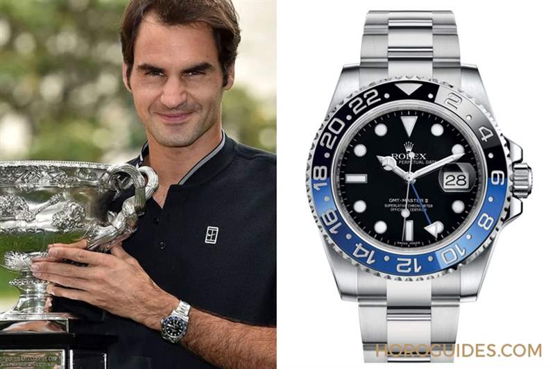 回顧那些高光時刻，Roger Federer費德勒與Rolex偕伴20年-復刻表