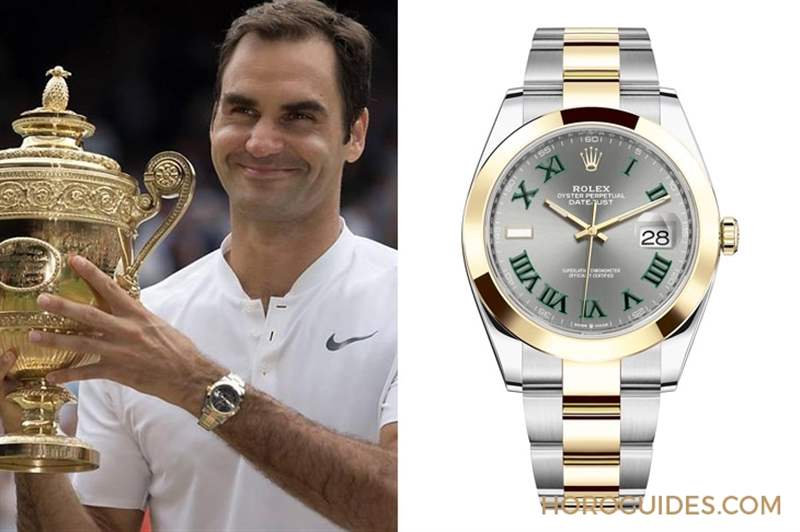 回顧那些高光時刻，Roger Federer費德勒與Rolex偕伴20年-復刻表