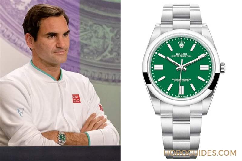 回顧那些高光時刻，Roger Federer費德勒與Rolex偕伴20年-復刻表