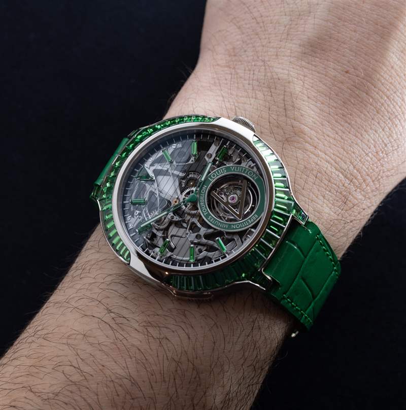 動手操作：路易威登航海者三問飛行陀飛輪腕表-復刻表